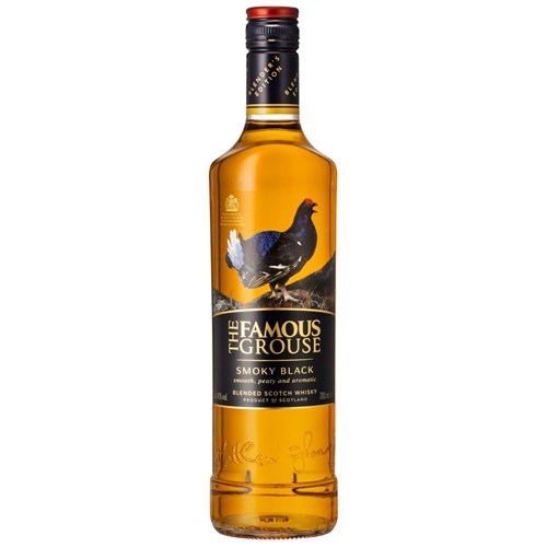 The Famous Grouse Smoky Black Whisky 70cl | Peated Scotch Blend